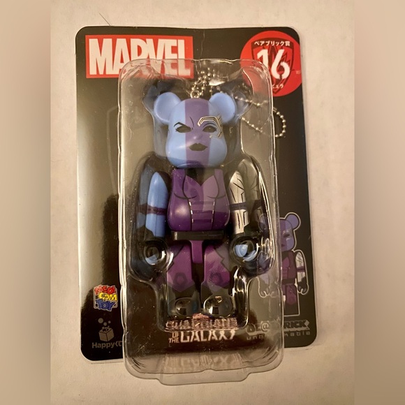 Marvel Kuji (lottery) from Japan.  #16 Guardians of the Galaxy Bearbrick - Picture 1 of 3